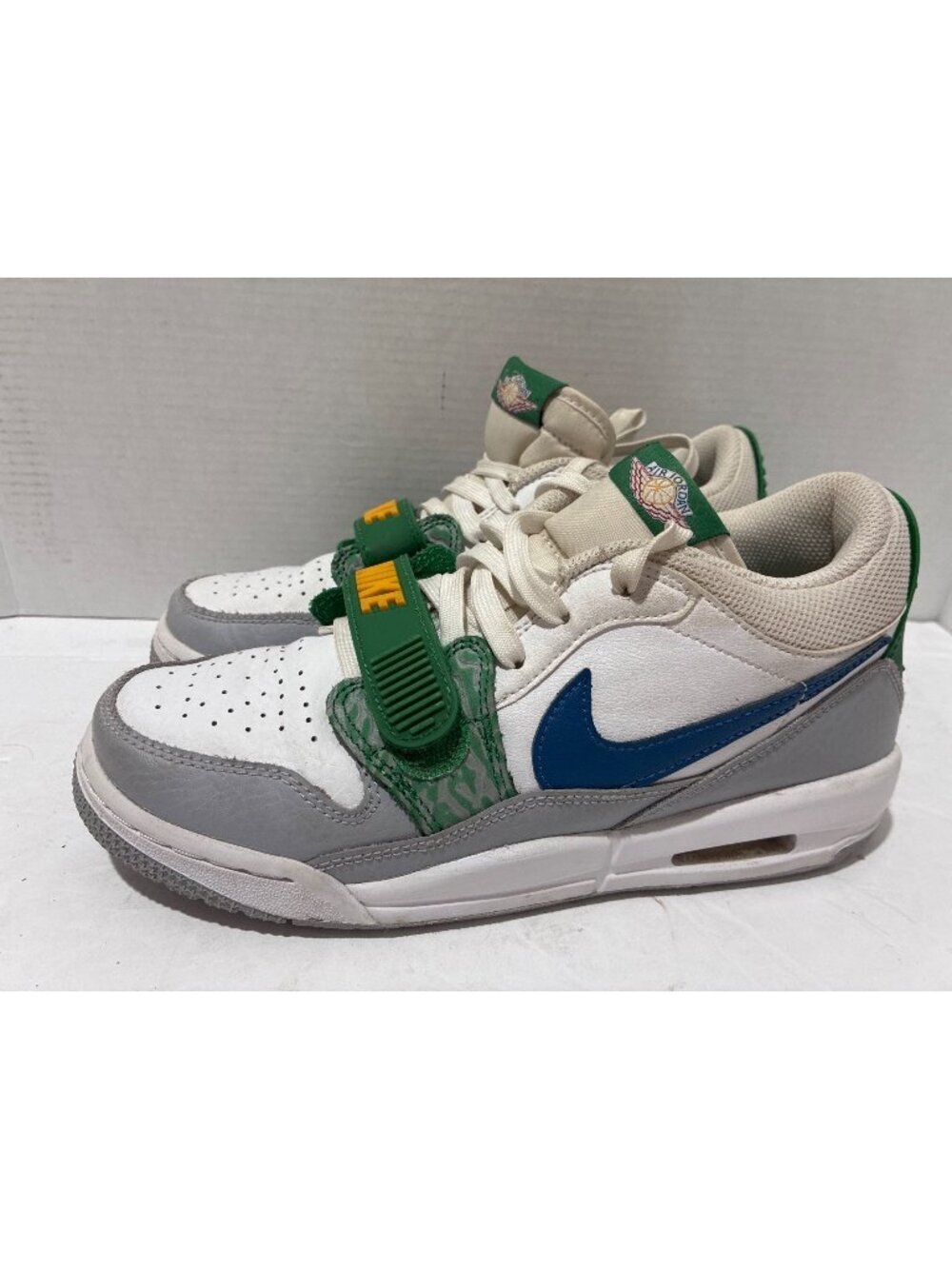 Nike Air Jordan Legacy 312 Low GS White Pine Blue Kids Youth 6Y Casual CD9054-14